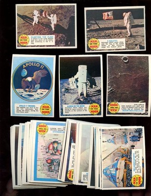 1970 O-Pee-Chee Man on the Moon Card Lot 44 Different EX+/NRMT