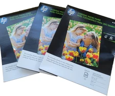 3 Packs! HP Everyday Photo Paper 8.5 x 11" - 50 pieces each (150 total) NEW