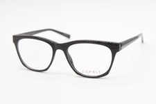 NEW ESPRIT ET17538 COLOR-538 BLACK AUTHENTIC EYEGLASSES 52-17