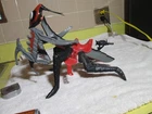 Vintage 1985 MOTU MANTISAUR 10" Figure - 100% Complete Masters Of The Universe