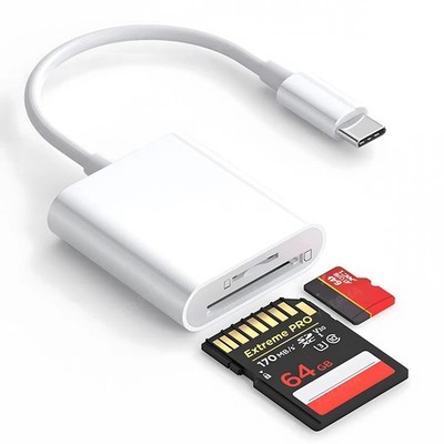USB Type C SD TF Memory Card Reader Adapter for Samsung Huawei XiaoMi SD TF Card