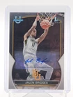 JALEN BRIDGES 2023-24 BOWMAN UNIVERSITY CHROME 1ST AUTOGRAPH #99 AUTO Q1934