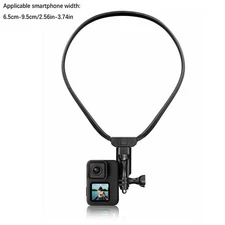 Universal Action Camera Neck Strap Mount Adjustable Cellphone Cycling Holder E