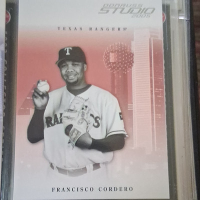 Donruss Studio 2005 Francisco Cordero Texas Rangers #278 MLB Base Set