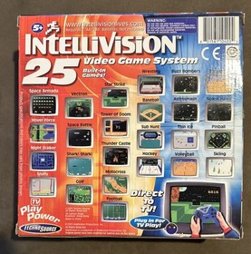 Intellivision 25 Video Game System Plug N Play TV Techno Source NEW IN BOX