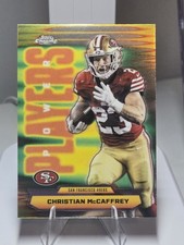 Topps Chrome Power Players Christian McCaffrey PP-15 49ers 2025 NFL Insert