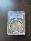 1924 PEACE DOLLAR PCGS AU-53 90% SILVER!