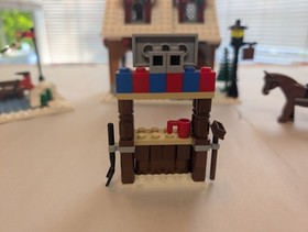 LEGO 10216 Winter Village Bakery COMPLETE  with horse no minifigs box manual