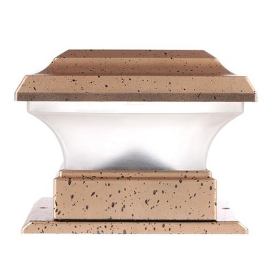Solar Power Fence Post Lights Waterproof Outdoor Garden Landscape Yard Pilla SET