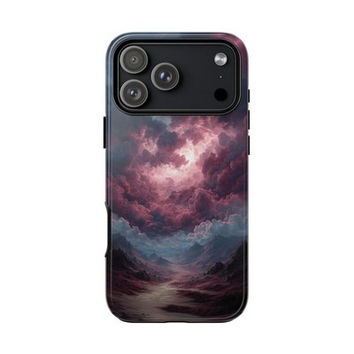 For iPhone/Galaxy/Pixel | Tough Case | Dreamy Clouds Stormy Landscape
