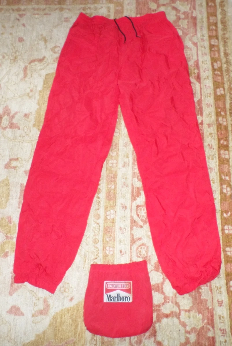 Red rain shop pants