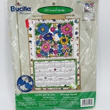 Bucilla 2005 Jeweled Sequin Calendar To Every Season 16" x 24" New See Desc