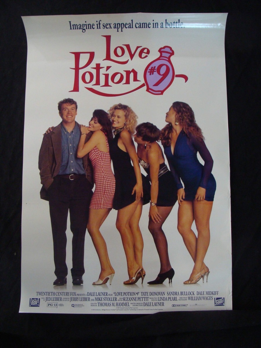 【中古】 LOVE　POTION/ＣＤ/APCA-284 LOVE POTION #9 movie poster SANDRA BULLOCK TATE DONOVAN original