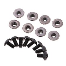 8 Pairs of Repair Assembly Screws Nut Parts
