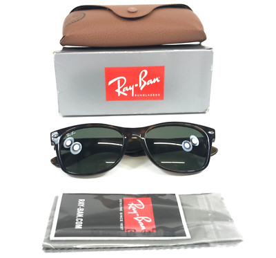 Ray-Ban Sunglasses RB2132 NEW WAYFARER 902/L Tortoise Frames w G-15 Green Lenses