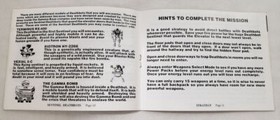 Deathbots AUTHENTIC NES Instruction Manual original Nintendo Death Bots bot