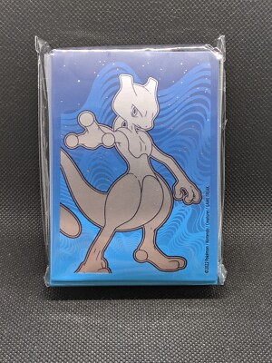 mewtwo card sleeves Pokemon GO ETB - Mewtwo, and Deck Box Made for standard size cards Acid free and non PVC Pokemon Center 2022 Mewtwo Vstar