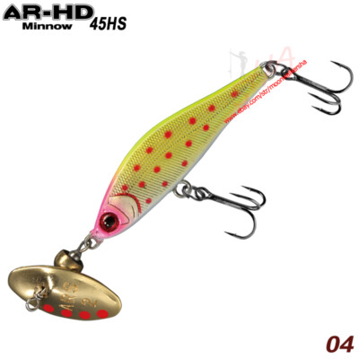 leuure SMITH AR-HD Minnow 58 est un blade minnow pour la pêche de la truite
