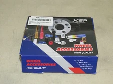 KSP PERFORMANCE KS-D024P 1/2 - 20 BLACK SPLINE LUG NUTS 20 PCS W/ SOCKET