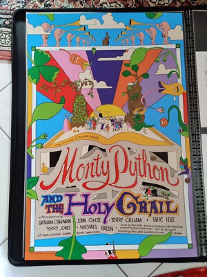 Murugiah Monty Python and  the Holy Grail Poster Vice Press, nicht Mondo