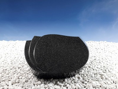 Granit Grabstein Schwarz 40x30x3 Cm – Poliert, Mit Gravur, Stützen & Versiegelung – Wetterfest Für Friedhof & Urnengrab, XXL-Set Granit Grabstein Schwarz 40x30x3 Cm – Poliert, Mit Gravur, Stützen & Versiegelung – Wetterfest Für Friedhof & Urnengrab, XXL-Set