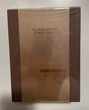 Al Haramain Amber Oud Gold Edition 2 oz / 60 ml EDP Spray - New In Sealed Box