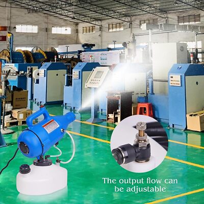4.5L Portable Electric ULV Fogger Sprayer Disinfection Fogging Machine 1400W