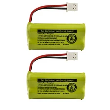 Kastar 2Pack NiMH Battery BT183342 / BT283342 for Vtech AT&T Cordless Telephones