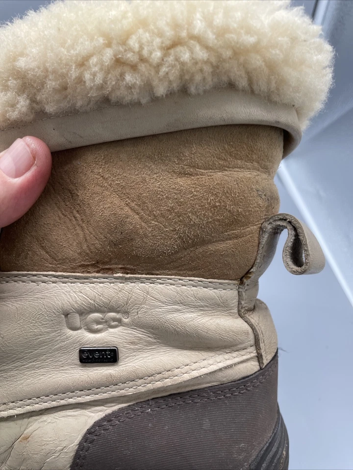 Bota Ugg 1909 Mujer Impermeable Oveja Shrlng Tierra Talla 8M Adirondack - Leer Ver Fotos Foto 4 de 4