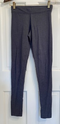 Aeropostale Leggings Gray Straight Stretch Live Love Dream Women's Sz S
