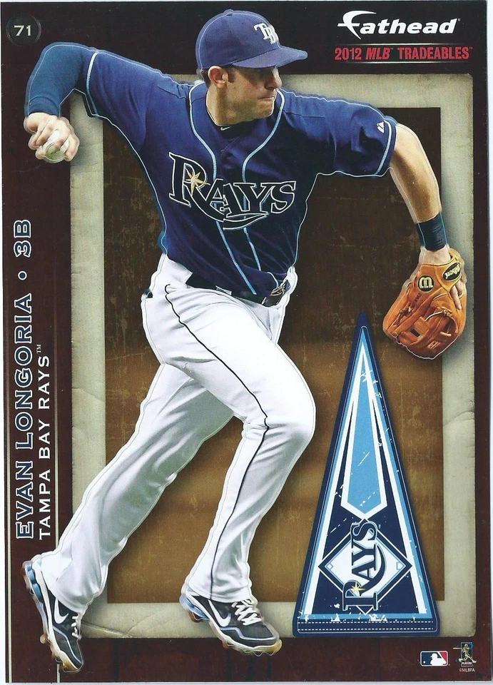 DAVID PRICE TAMPA BAY DEVIL RAYS FATHEAD PEGATINA EXTRAÍBLE INTERCAMBIABLE 2013 #3 Foto 2 de 3