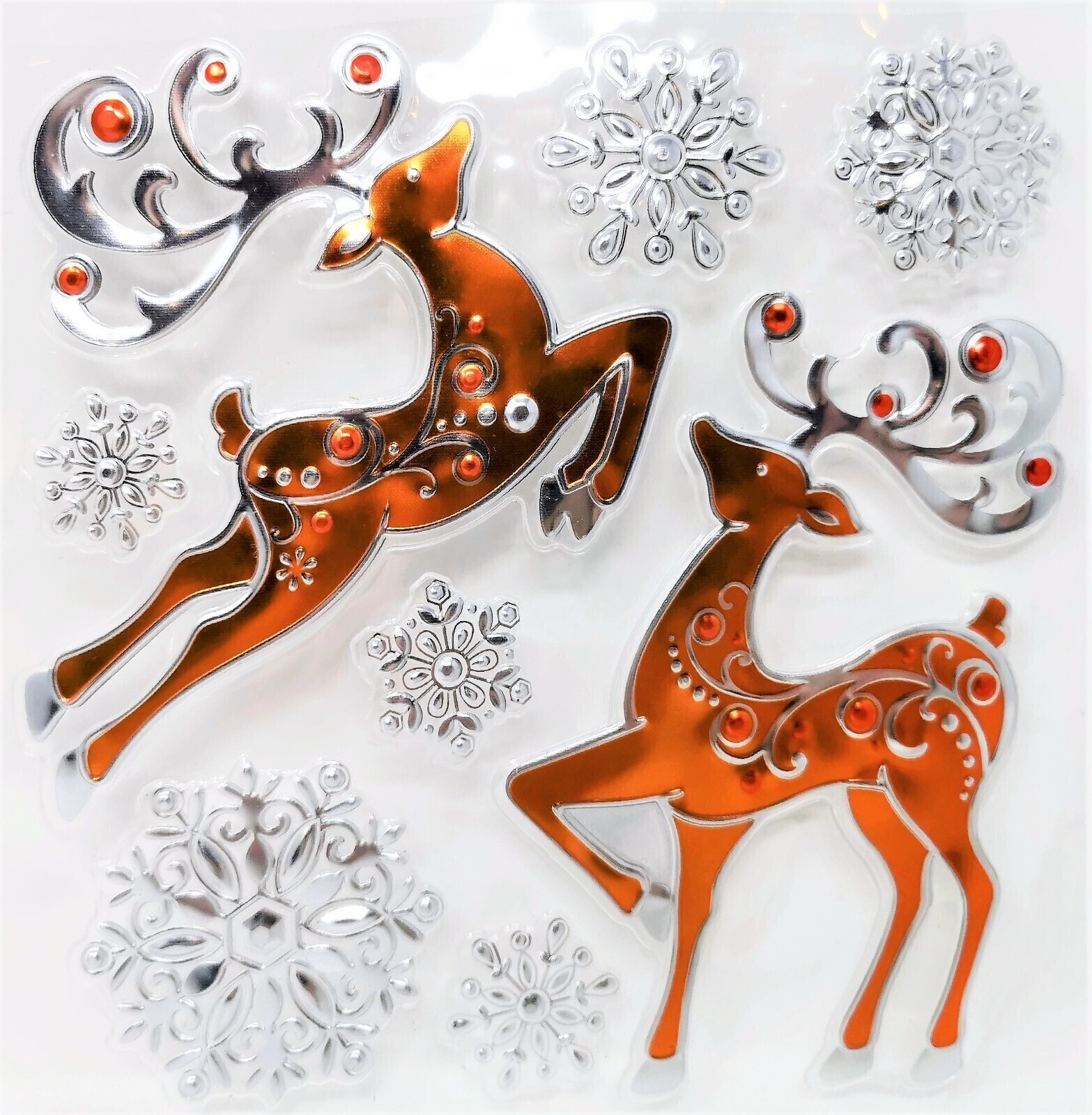 Nostalgic Traditional Christmas Window Stickers eBay