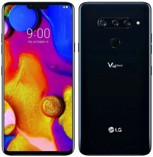 LG V40 ThinQ V405UA 64GB V409N V405EBW 128GB 4G Unlocked Smartphone New Sealed - Bild 1 von 12