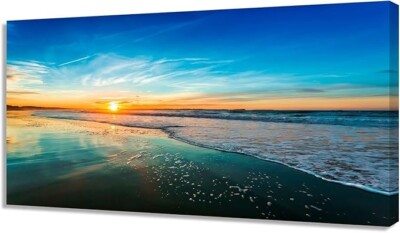 30''x60'' Sunset Canvas Wall Art - NEW! | eBay