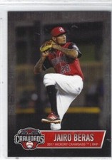 2017 Hickory Crawdads (High A-Texas Rangers) Series 2  Jairo Beras