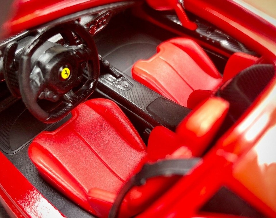 FERRARI 1 18 Race Car Le Mans Racing Classic Custom Built Racer