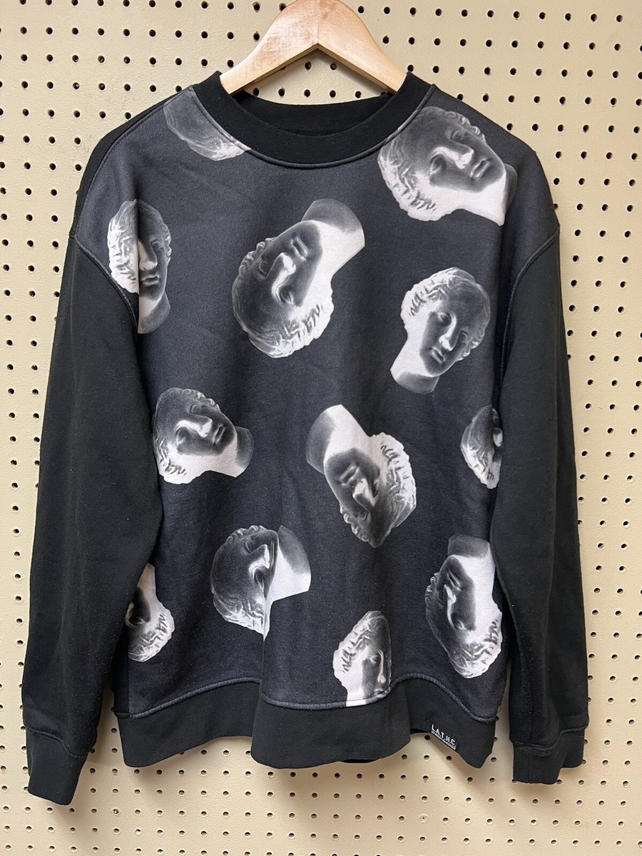 【新品・未使用】CLUBHAUS  Highneck SweatShirt LATHC Los Angeles Tree House Club Crew Sweatshirt Black