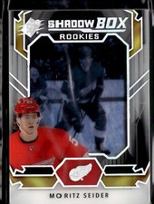 2021 Upper Deck SPX #SB-20 Moritz Seider Shadow Box Rookies