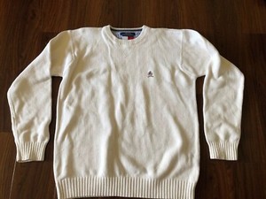 tommy hilfiger white sweater