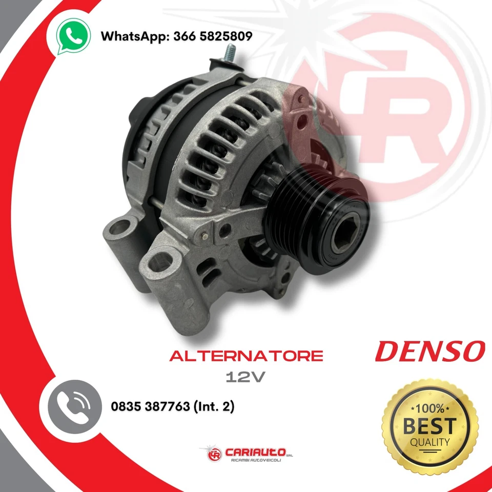 Alternatore 150A 14V Denso Land Rover Discovery IV Range Rover Sport 3.0 2010 - Immagine 3 di 4
