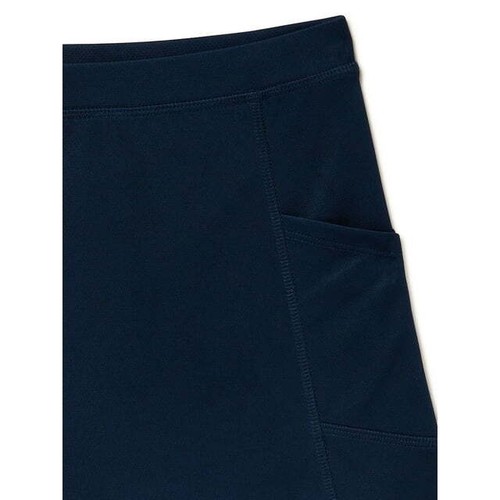 Wonder Nation Girls School Uniform Performance Scooter Size 14 Navy Blue Pockets - Picture 2 of 3