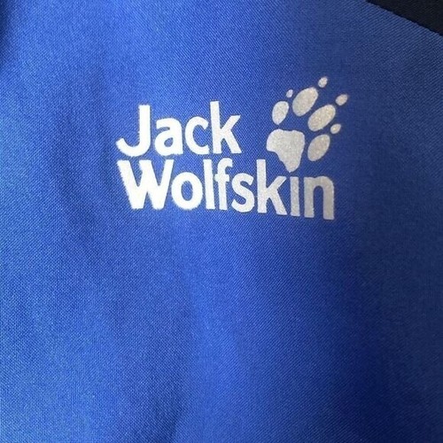 Jack Wolfskin Kids Reversible 3in1 Microguard Ecosphere Hoodie Jacket Blue Size - Picture 2 of 8