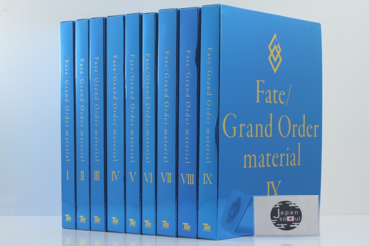 fate grand order material9冊セット Fate Grand Order material 1~9セット