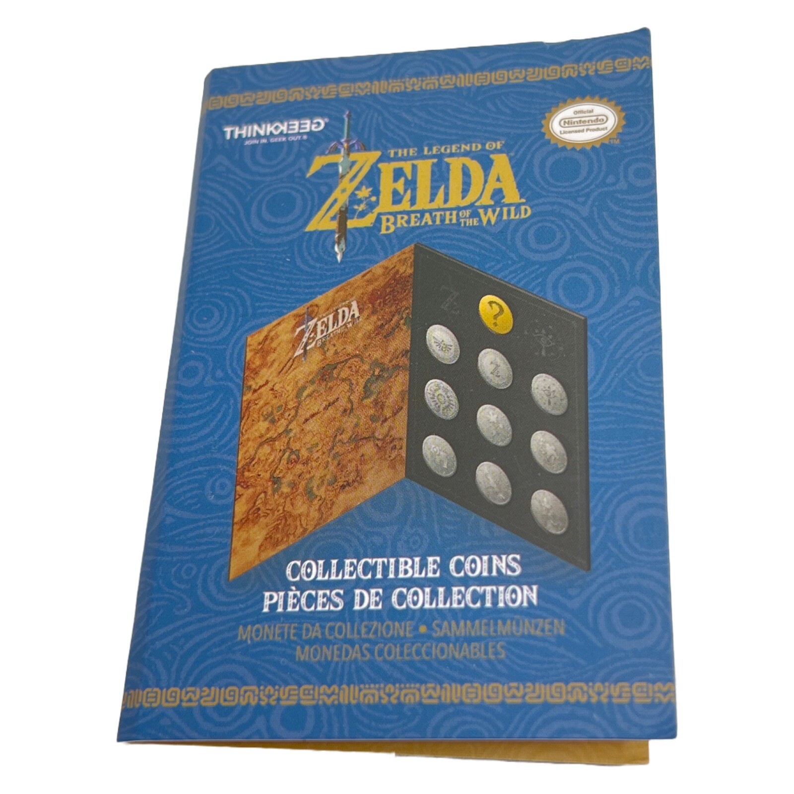 The Legend of Zelda Breath Wild Collectible Coin - Sheikah Eye - Rare