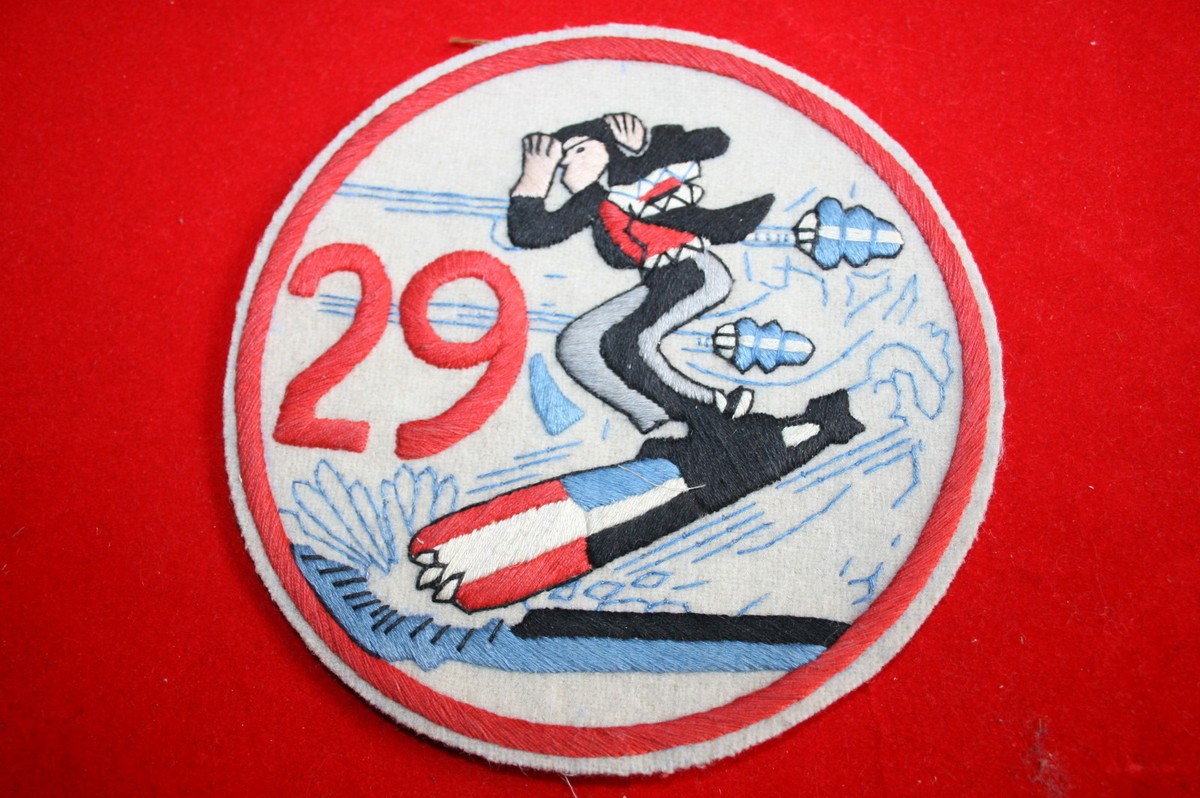 完全手描きパッチ■PT boat Squadron 29■ 完全手描きパッチ□PT boat Squadron 29□