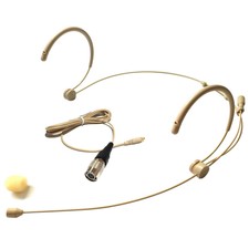 Microdot 4016 Headset Headworn Microphone For Audio Technica Wireless System ...