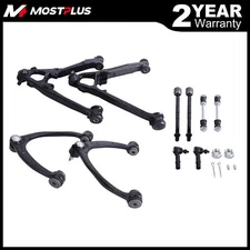 Front Upper Lower Control Arms For Chevy Silverado Tahoe GMC Sierra 1500 Yukon