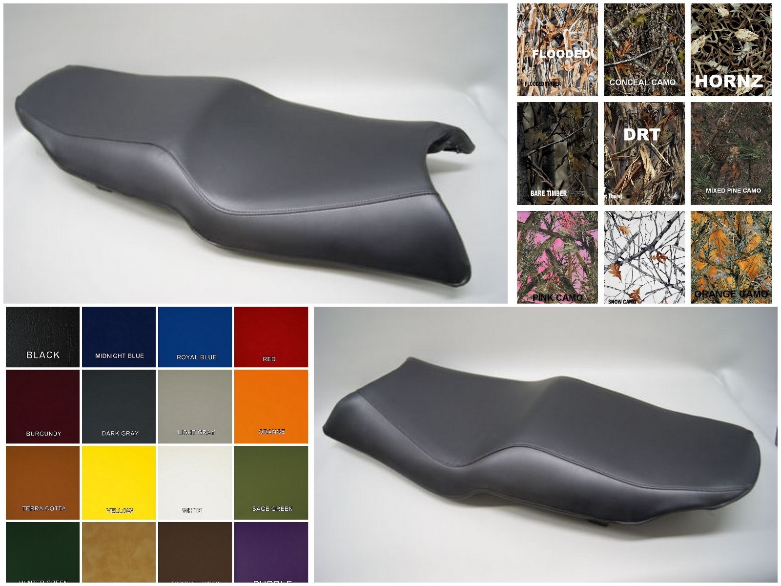 Honda VFR750F Seat Cover VFR750 VFR 750 1994 1995 1996 1997 25 COLOR