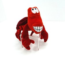 Disney Store Little Mermaid Movie Character Sebastian Red Crab Bean Bag Plush