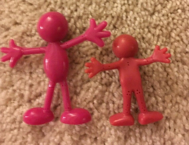 Bendable Smiley Face Flexible Figures lot of 4 leprechaun poseable koosh balls | eBay